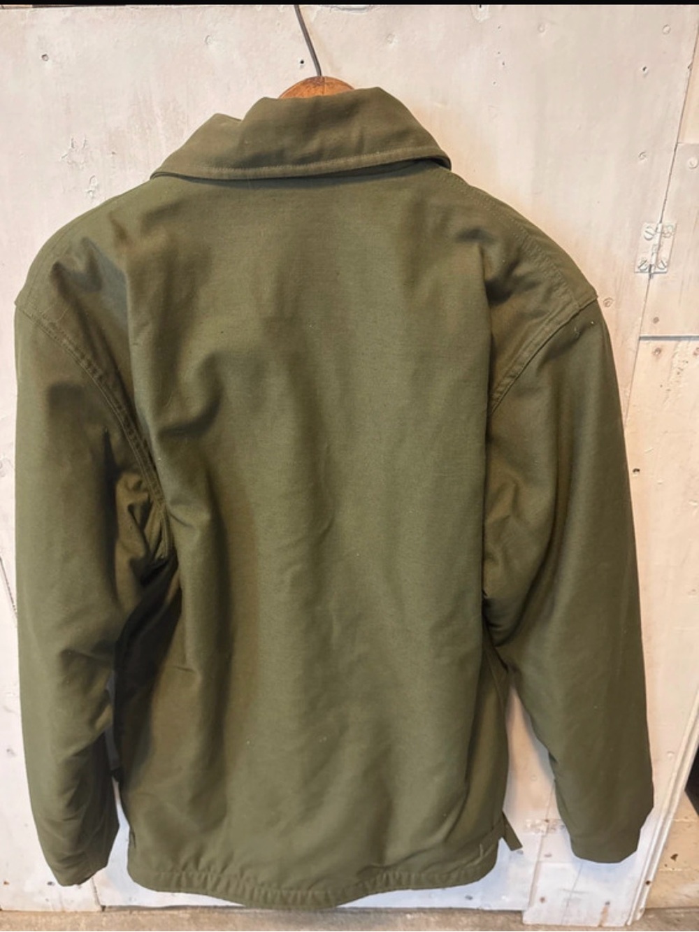 Men's Olive Green Military Field Jacket